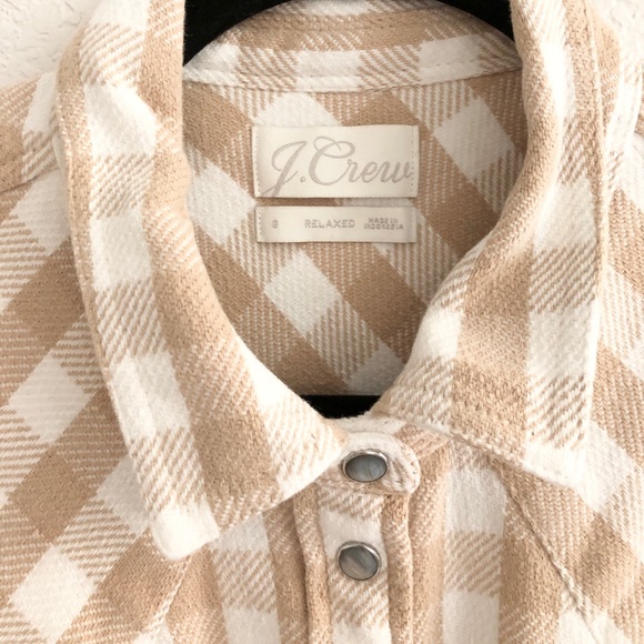 J.Crew Relaxed fit shirt jacket / schaket - Picture 2 of 4